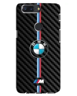 Чохол для OnePlus 5T з картинкою «Емблема BMW та карбон» Чохол для OnePlus 5T з картинкою «Емблема BMW та карбон»
