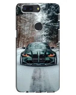 Чохол для OnePlus 5T з картинкою «BMW у зимовому лісі» Чохол для OnePlus 5T з картинкою «BMW у зимовому лісі»
