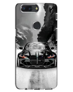 Чохол для OnePlus 5T з картинкою «BMW — акварельний дрифт» Чохол для OnePlus 5T з картинкою «BMW — акварельний дрифт»
