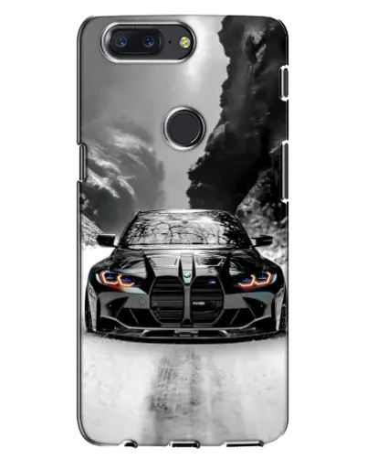 Чохол для OnePlus 5T з картинкою «BMW — акварельний дрифт» Чохол для OnePlus 5T з картинкою «BMW — акварельний дрифт»