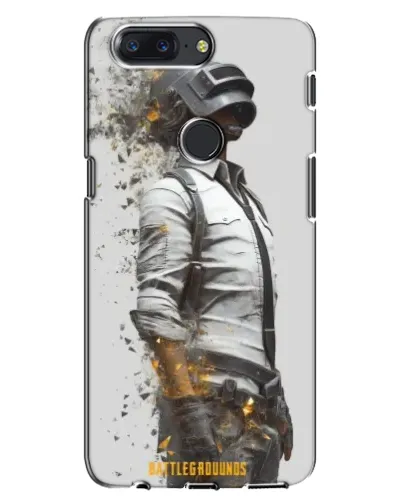 Чохол для OnePlus 5T з картинкою «PUBG — боєць у пилу»