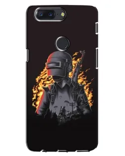 Чохол для OnePlus 5T з картинкою «PUBG — вогняний силует» Чохол для OnePlus 5T з картинкою «PUBG — вогняний силует»