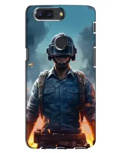 Чохол для OnePlus 5T з картинкою «PUBG — реалістичний герой» Чохол для OnePlus 5T з картинкою «PUBG — реалістичний герой»