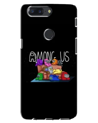 Чохол для OnePlus 5T з картинкою «Логотип Among Us»