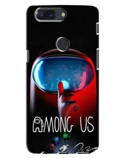 Чохол для OnePlus 5T з картинкою «Червоний імпостер — макро» Чохол для OnePlus 5T з картинкою «Червоний імпостер — макро»
