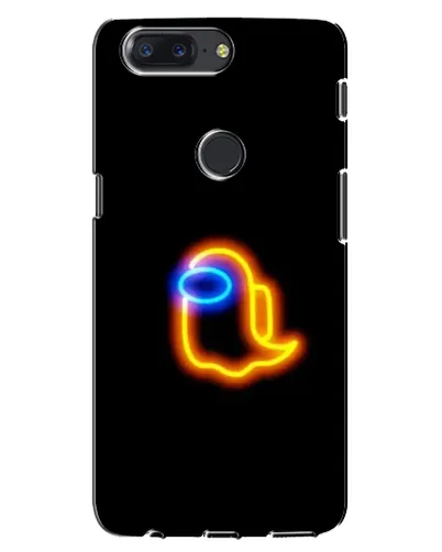 Чохол для OnePlus 5T з картинкою «Among Us неонове сяйво»
