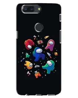 Чохол для OnePlus 5T з картинкою «Among Us космос»