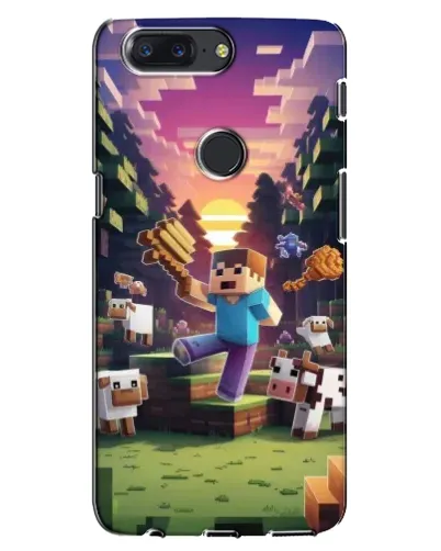 Чохол для OnePlus 5T з картинкою «Стів на фермі» Чохол для OnePlus 5T з картинкою «Стів на фермі»