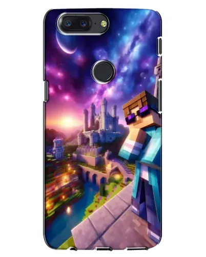 Чохол для OnePlus 5T з картинкою «Стів та космос» Чохол для OnePlus 5T з картинкою «Стів та космос»