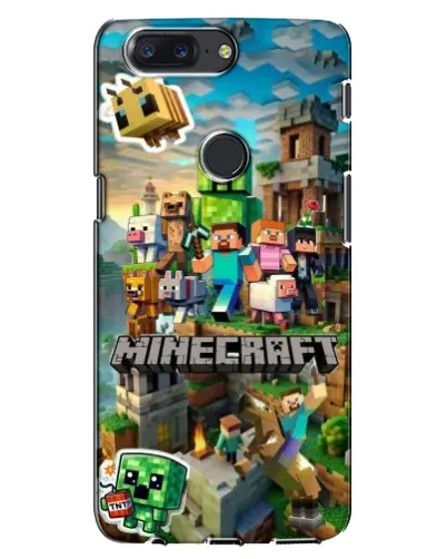 Чохол для OnePlus 5T з картинкою «Замок Minecraft» Чохол для OnePlus 5T з картинкою «Замок Minecraft»