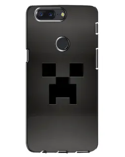 Чохол для OnePlus 5T з картинкою «Чорний кріпер градієнт»