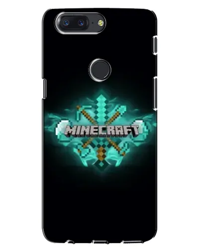 Чохол для OnePlus 5T з картинкою «Minecraft Diamond лого» Чохол для OnePlus 5T з картинкою «Minecraft Diamond лого»