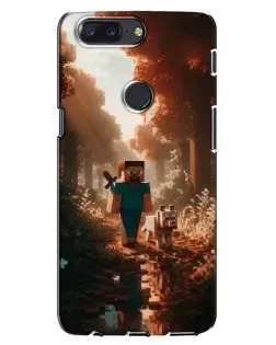 Чохол для OnePlus 5T з картинкою «Стів у лісі»