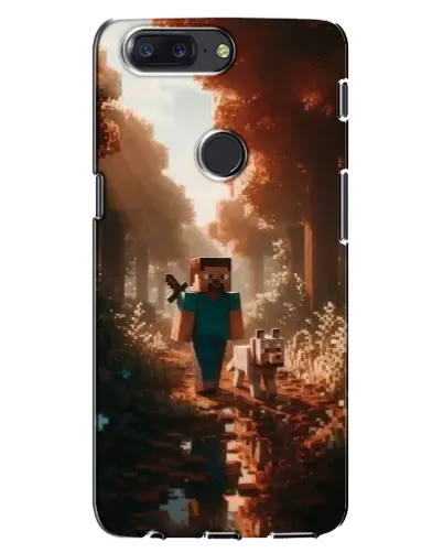 Чохол для OnePlus 5T з картинкою «Стів у лісі» Чохол для OnePlus 5T з картинкою «Стів у лісі»