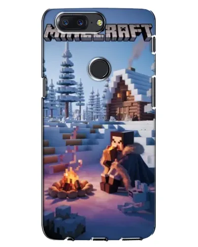 Чохол для OnePlus 5T з картинкою «Зимовий Minecraft» Чохол для OnePlus 5T з картинкою «Зимовий Minecraft»