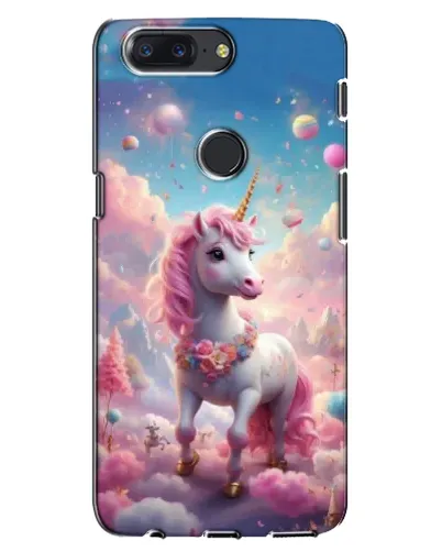 Чохол для OnePlus 5T з картинкою «Єдиноріг серед хмар»