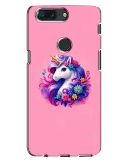 Чехол для OnePlus 5T с картинкой «Сказочный единорог»