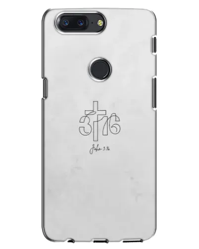 Чохол для OnePlus 5T з картинкою «Івана 3:16 Хрест» Чохол для OnePlus 5T з картинкою «Івана 3:16 Хрест»