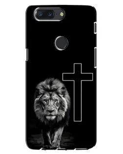 Чохол для OnePlus 5T з картинкою «Лев та Хрест» Чохол для OnePlus 5T з картинкою «Лев та Хрест»