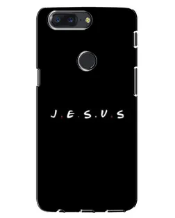Чохол для OnePlus 5T з картинкою «Крапки віри J.E.S.U.S.»