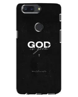 Чохол для OnePlus 5T з картинкою «GOD — Бог над усім»