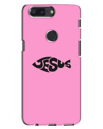 Чохол для OnePlus 5T з картинкою «Рожевий символ Jesus» Чохол для OnePlus 5T з картинкою «Рожевий символ Jesus»