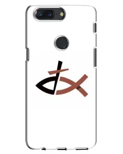 Чохол для OnePlus 5T з картинкою «Риба та хрест»