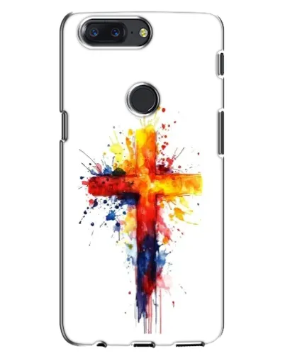 Чохол для OnePlus 5T з картинкою «Акварельний хрест» Чохол для OnePlus 5T з картинкою «Акварельний хрест»