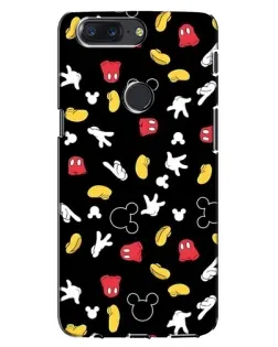 Чохол для OnePlus 5T з картинкою «Графічний принт лапок»