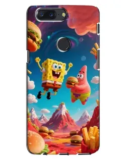 Чохол для OnePlus 5T з картинкою «Космічний фастфуд»
