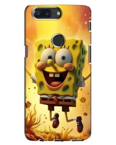 Чохол для OnePlus 5T з картинкою «Губка Боб стрибає» Чохол для OnePlus 5T з картинкою «Губка Боб стрибає»