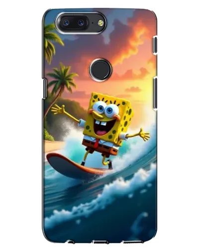 Чохол для OnePlus 5T з картинкою «Губка Боб серфінгіст» Чохол для OnePlus 5T з картинкою «Губка Боб серфінгіст»