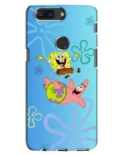 Чохол для OnePlus 5T з картинкою «Спанч Боб та Патрік»