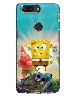 Чохол для OnePlus 5T з картинкою «Спанч Боб переможець»