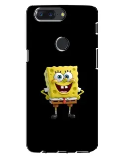 Чохол для OnePlus 5T з картинкою «Класичний Губка Боб»
