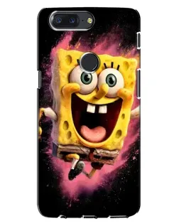 Чохол для OnePlus 5T з картинкою «Вибуховий Спанч Боб»