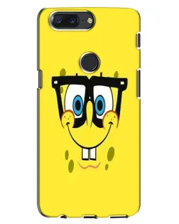 Чехол для OnePlus 5T с картинкой «Минималистичный Спанч Боб»