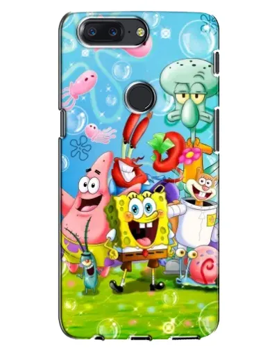 Чехол для OnePlus 5T с картинкой «Губка Боб и друзья» Чехол для OnePlus 5T с картинкой «Губка Боб и друзья»
