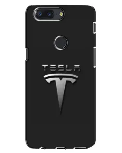 Чохол для OnePlus 5T з картинкою «Сталевий логотип Tesla» Чохол для OnePlus 5T з картинкою «Сталевий логотип Tesla»