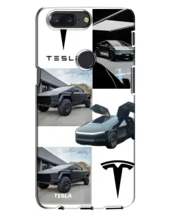 Чохол для OnePlus 5T з картинкою «Колаж Cybertruck Tesla» Чохол для OnePlus 5T з картинкою «Колаж Cybertruck Tesla»