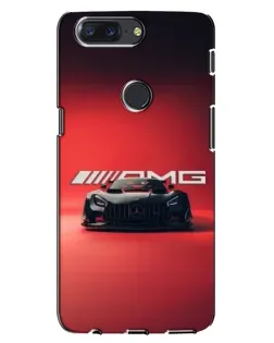 Чехол для OnePlus 5T с картинкой «Mercedes AMG — красная линия» Чехол для OnePlus 5T с картинкой «Mercedes AMG — красная линия»