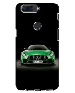 Чехол для OnePlus 5T с картинкой «Mercedes — неоновый лого» Чехол для OnePlus 5T с картинкой «Mercedes — неоновый лого»