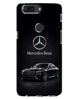 Чехол для OnePlus 5T с картинкой «Mercedes — решетка радиатора» Чехол для OnePlus 5T с картинкой «Mercedes — решетка радиатора»