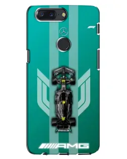 Чехол для OnePlus 5T с картинкой «Mercedes AMG Petronas» Чехол для OnePlus 5T с картинкой «Mercedes AMG Petronas»