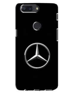Чехол для OnePlus 5T с картинкой «Mercedes классический лого» Чехол для OnePlus 5T с картинкой «Mercedes классический лого»