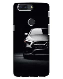 Чехол для OnePlus 5T с картинкой «Свет фар Mercedes» Чехол для OnePlus 5T с картинкой «Свет фар Mercedes»