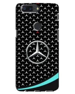 Чехол для OnePlus 5T с картинкой «Mercedes — бирюзовый акцент» Чехол для OnePlus 5T с картинкой «Mercedes — бирюзовый акцент»