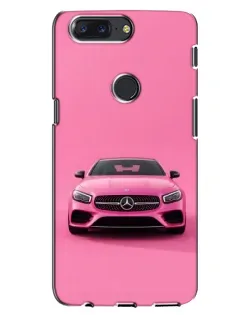 Чехол для OnePlus 5T с картинкой «Розовый Mercedes AMG» Чехол для OnePlus 5T с картинкой «Розовый Mercedes AMG»
