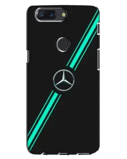 Чехол для OnePlus 5T с картинкой «Спортивные линии Mercedes» Чехол для OnePlus 5T с картинкой «Спортивные линии Mercedes»