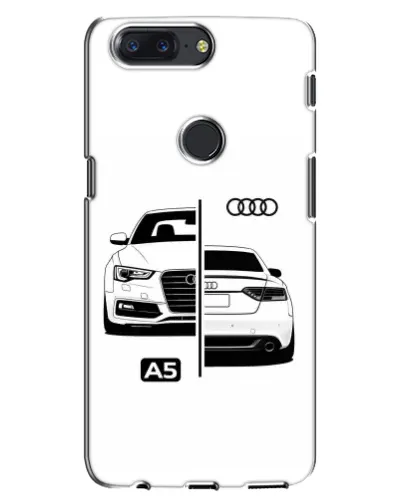 Чохол для OnePlus 5T з картинкою «Audi — контрастний дизайн» Чохол для OnePlus 5T з картинкою «Audi — контрастний дизайн»